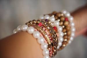 Wedding jewelry implying Etsy bride options