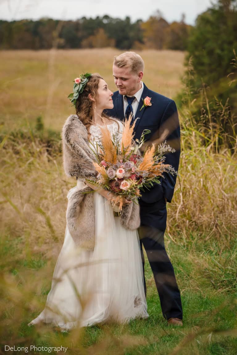 Fall boho wedding at Carolina Country Weddings • DeLong