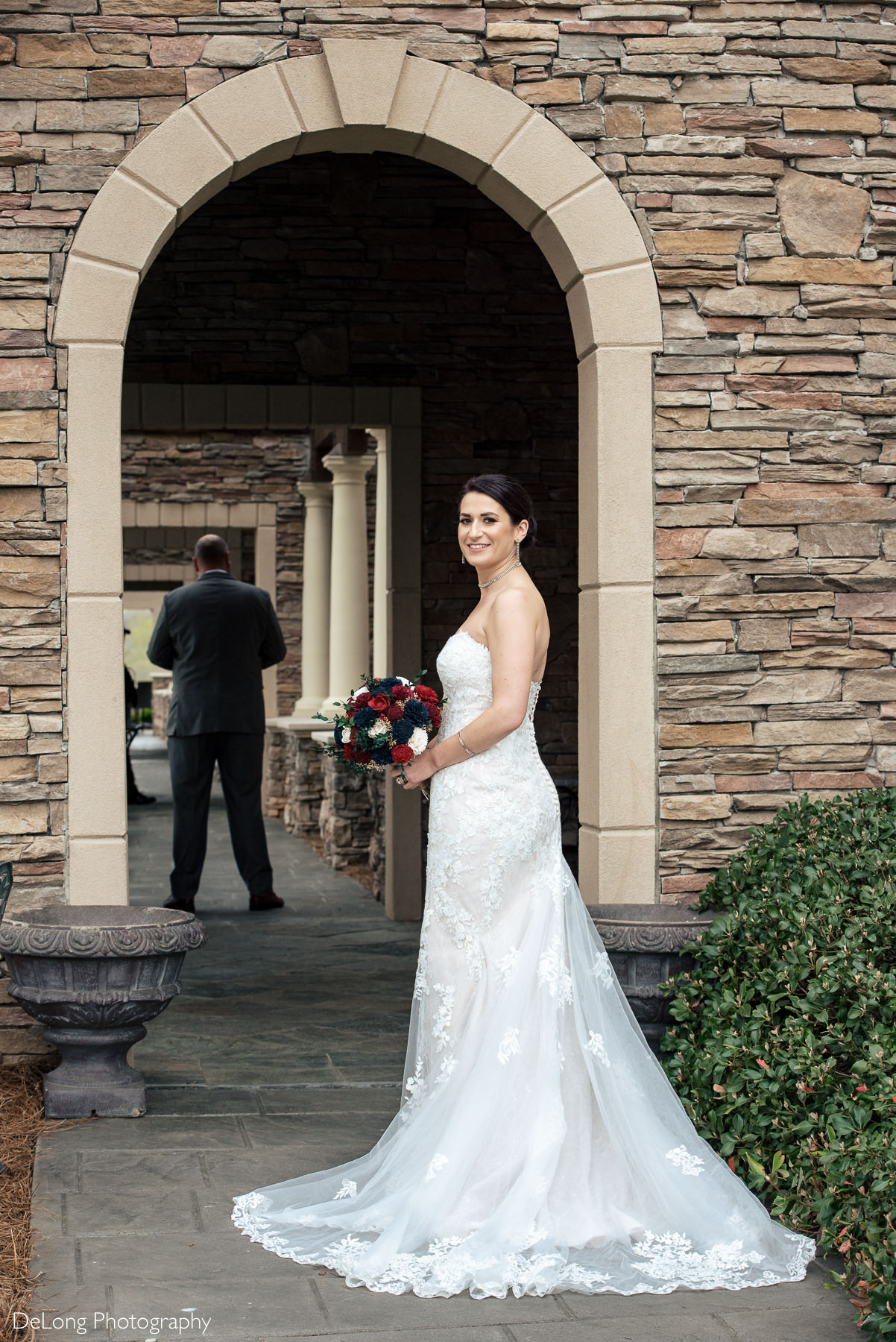 First look at Childress Vineyards by Charlotte Wedding Photographers DeLong Photography